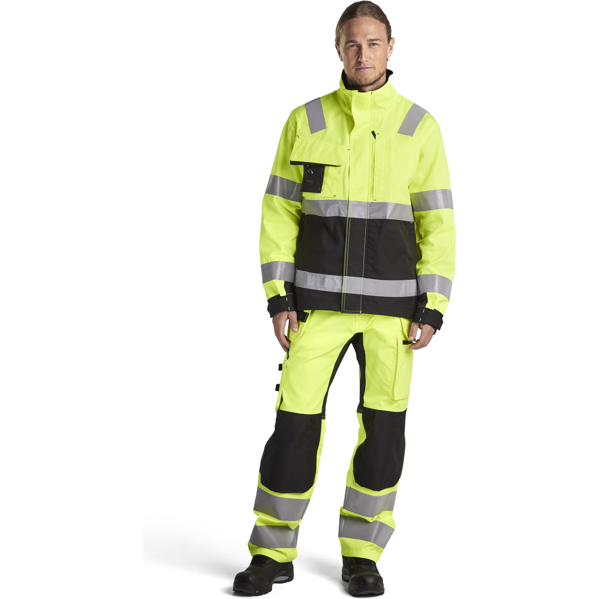 Blaklader High Vis Jacket, Yellow/Black (5)