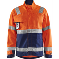 Blaklader High Vis Jacket, Orange/Navy