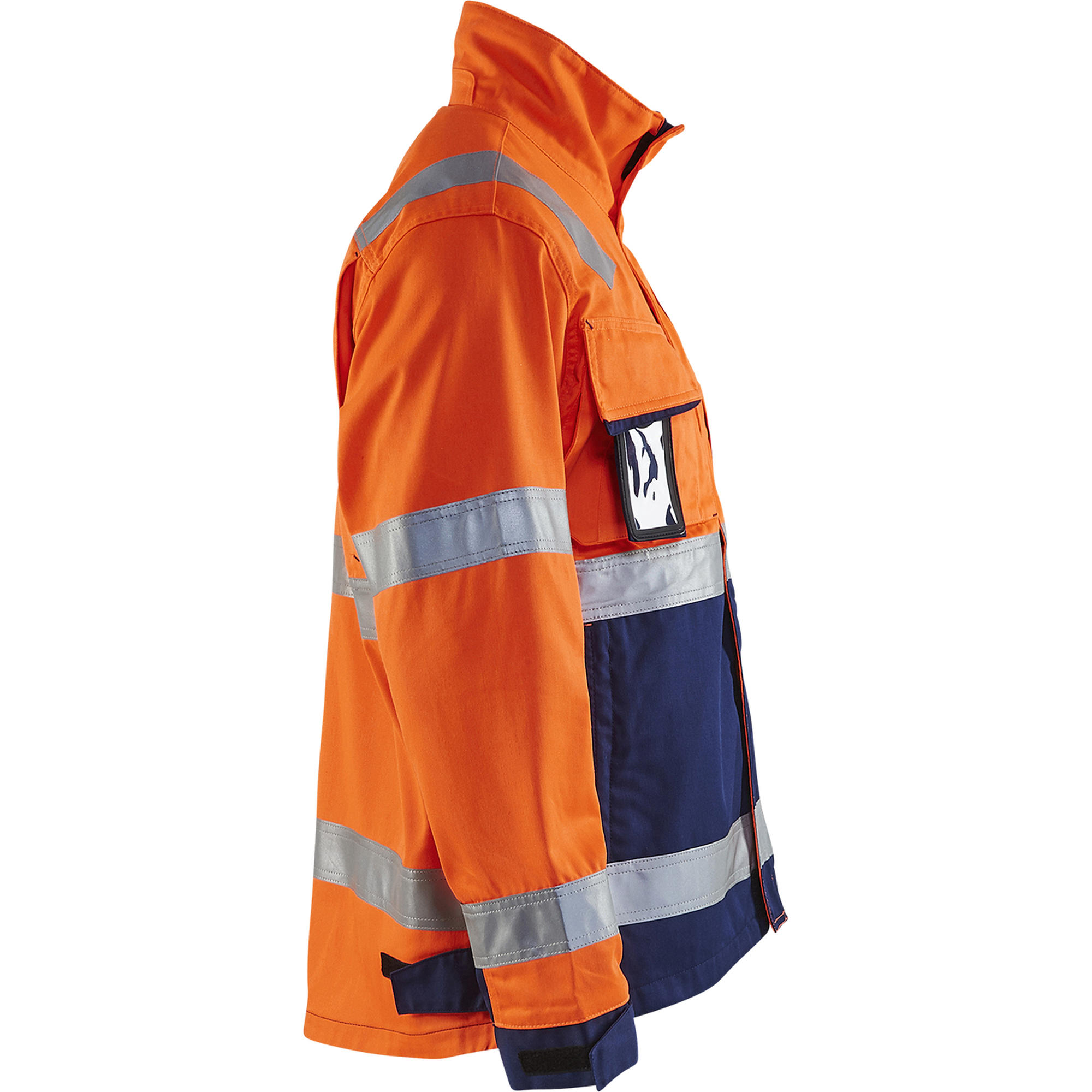 Blaklader High Vis Jacket, Orange/Navy (2)