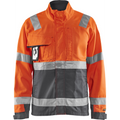 Blaklader High Vis Jacket, Orange/Medium Grey
