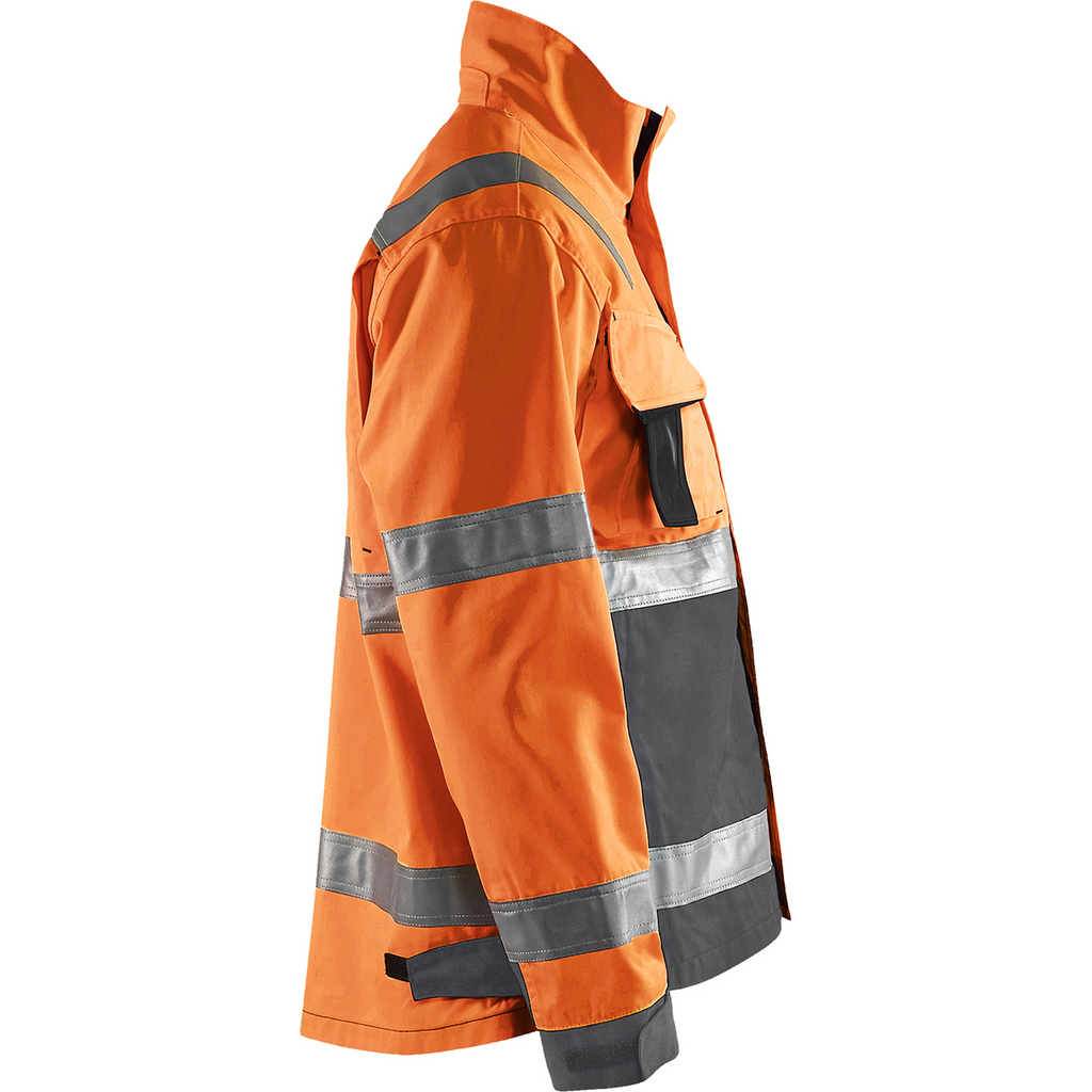 Blaklader High Vis Jacket, Orange/Medium Grey (2)
