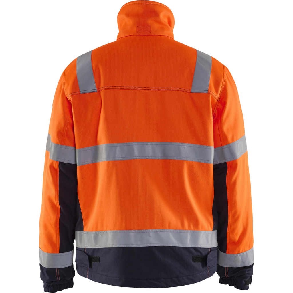 Blaklader Multinorm Winter Jacket, Orange/Navy (4)