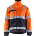 Blaklader Multinorm Winter Jacket, Orange/Navy