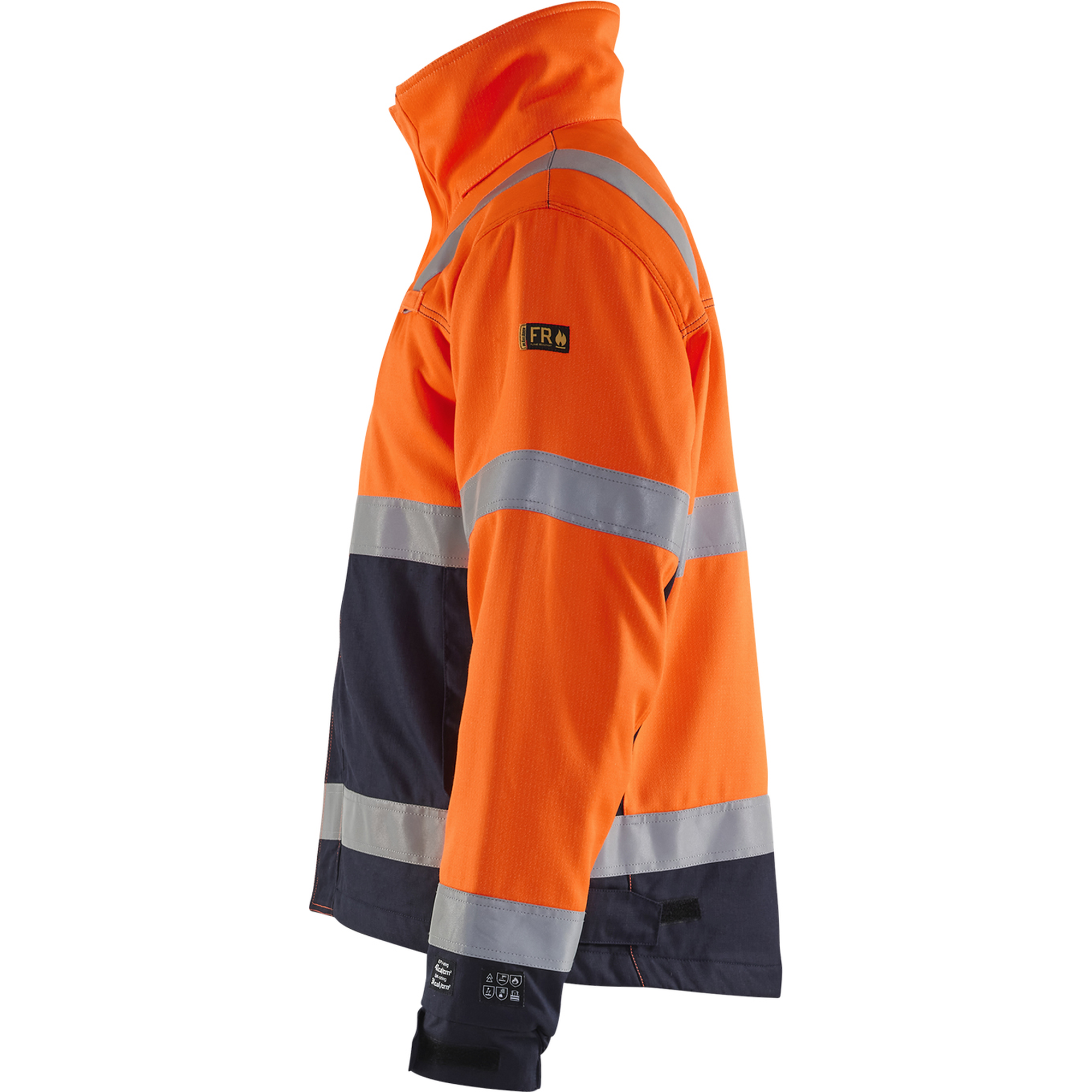 Blaklader Multinorm Winter Jacket, Orange/Navy (3)
