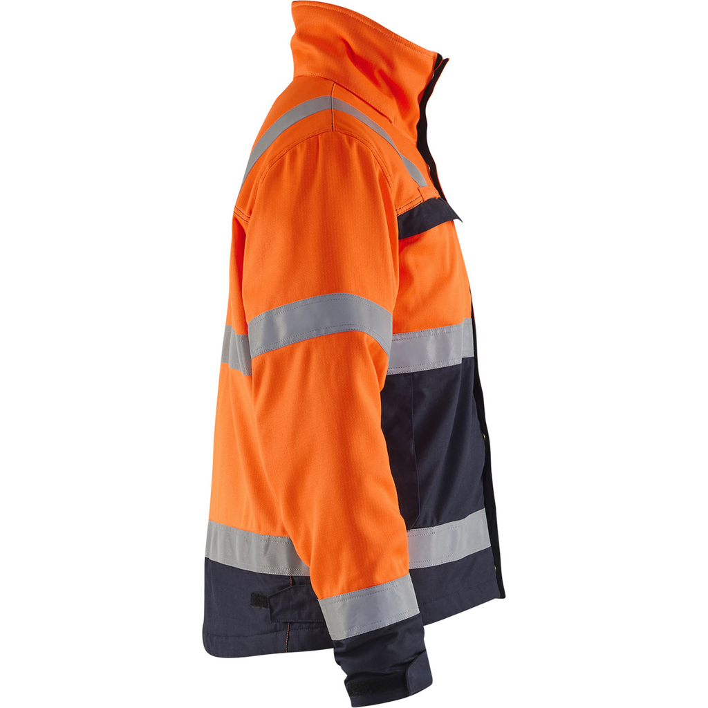 Blaklader Multinorm Winter Jacket, Orange/Navy (2)