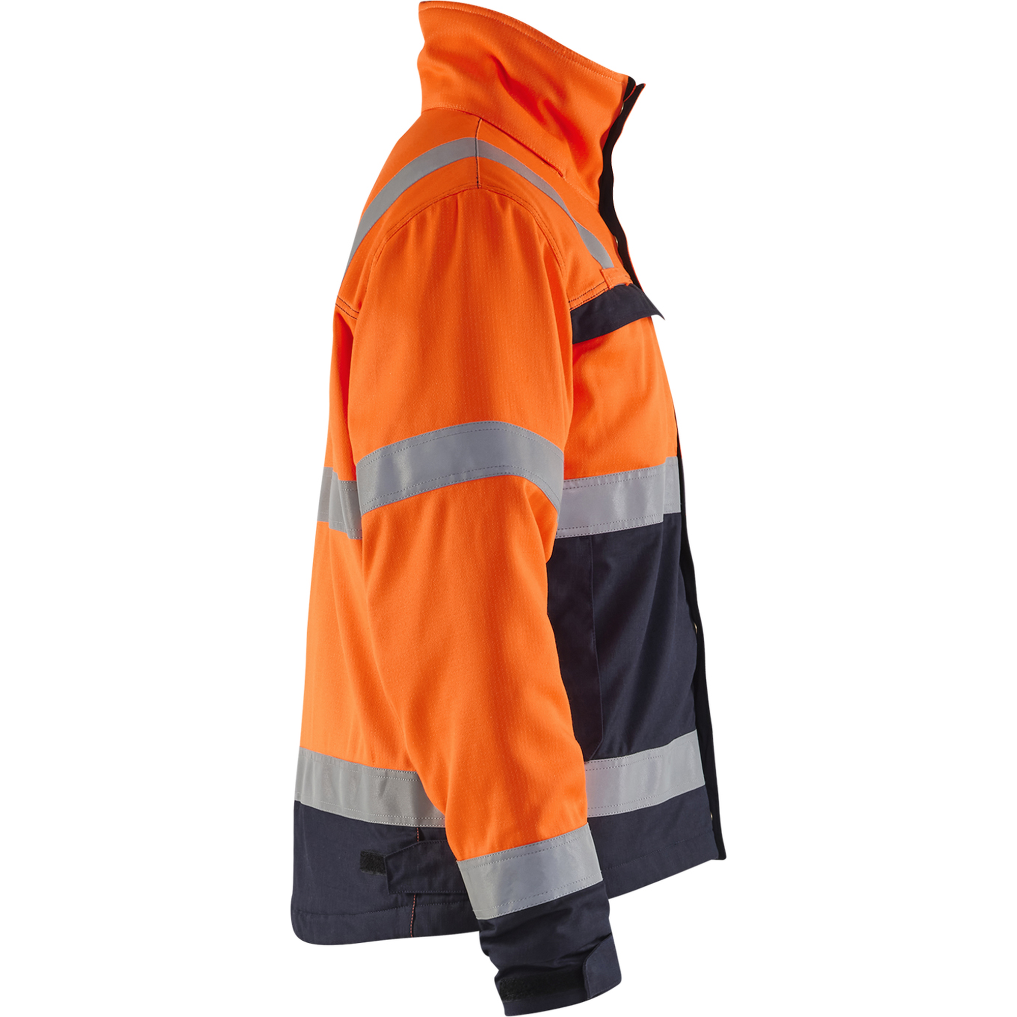 Blaklader Multinorm Winter Jacket, Orange/Navy (2)