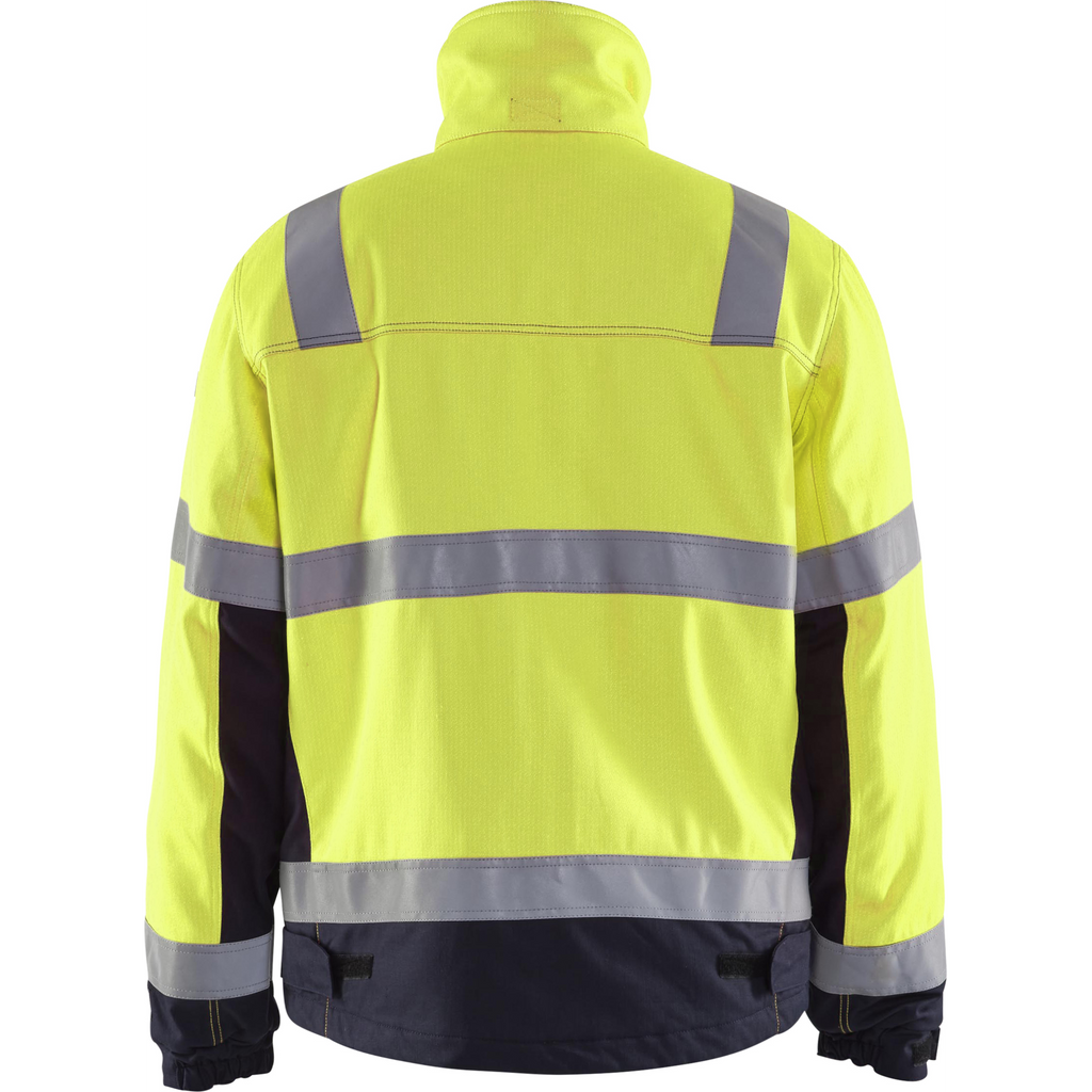 Blaklader Multinorm Winter Jacket, Yellow/Navy (4)