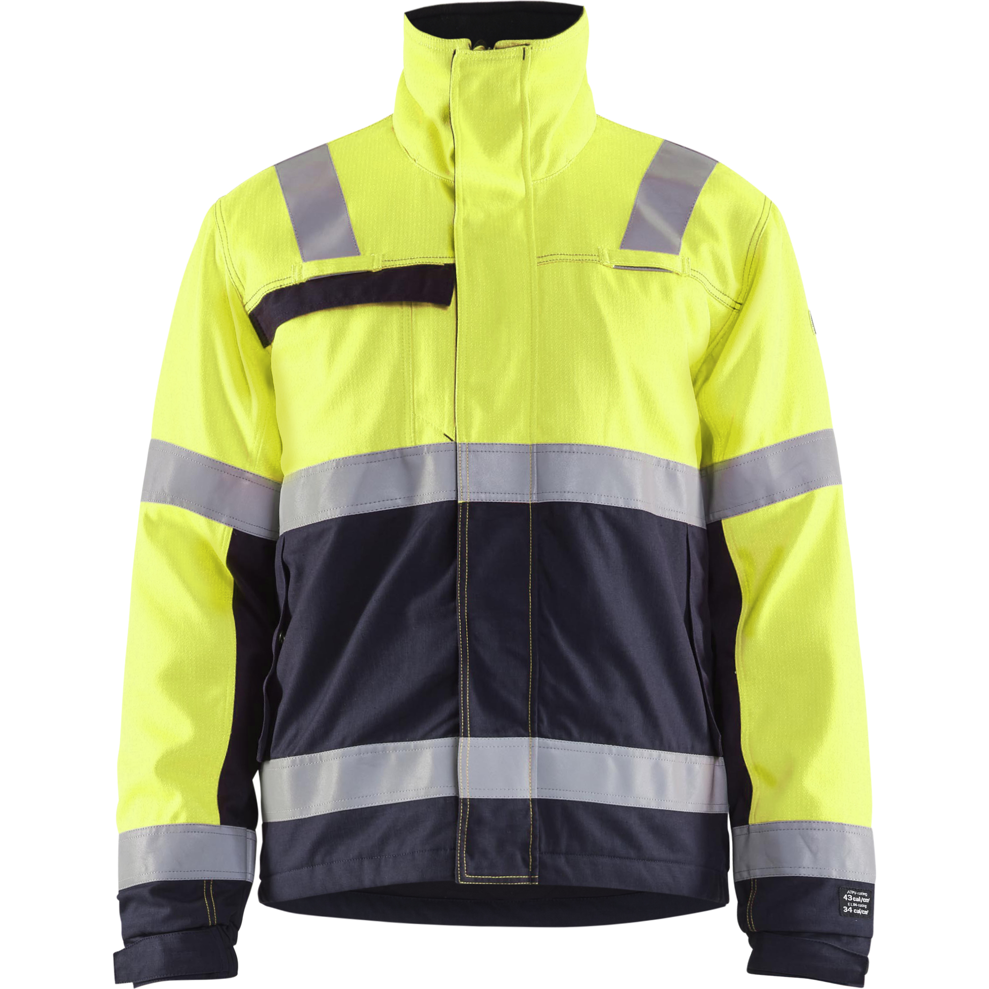Blaklader Multinorm Winter Jacket, Yellow/Navy