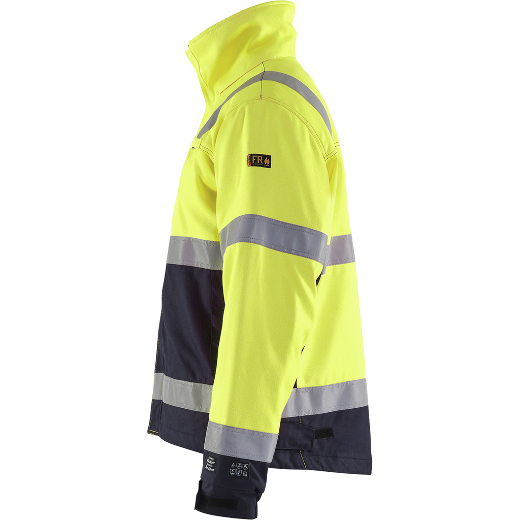 Blaklader Multinorm Winter Jacket, Yellow/Navy (3)