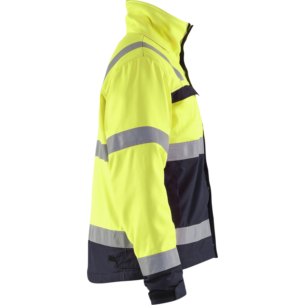 Blaklader Multinorm Winter Jacket, Yellow/Navy (2)