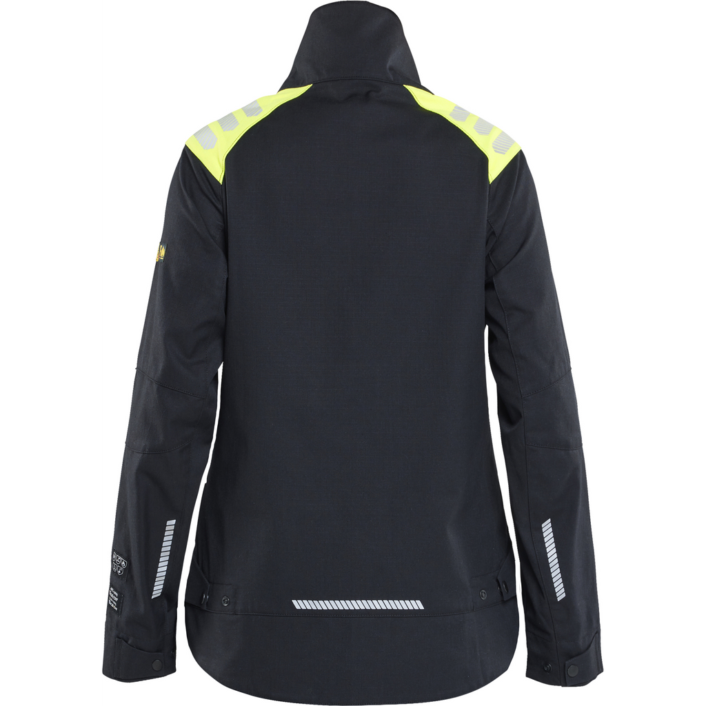 Blaklader Ladies Jacket, Black/Yellow (4)
