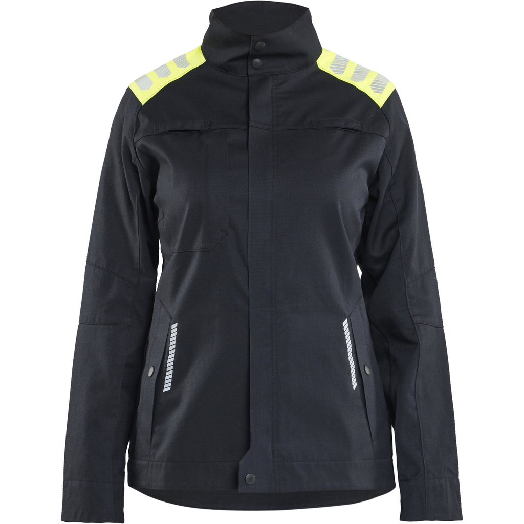 Blaklader Ladies Jacket, Black/Yellow