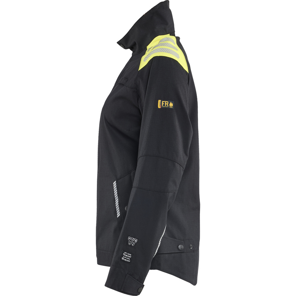 Blaklader Ladies Jacket, Black/Yellow (3)