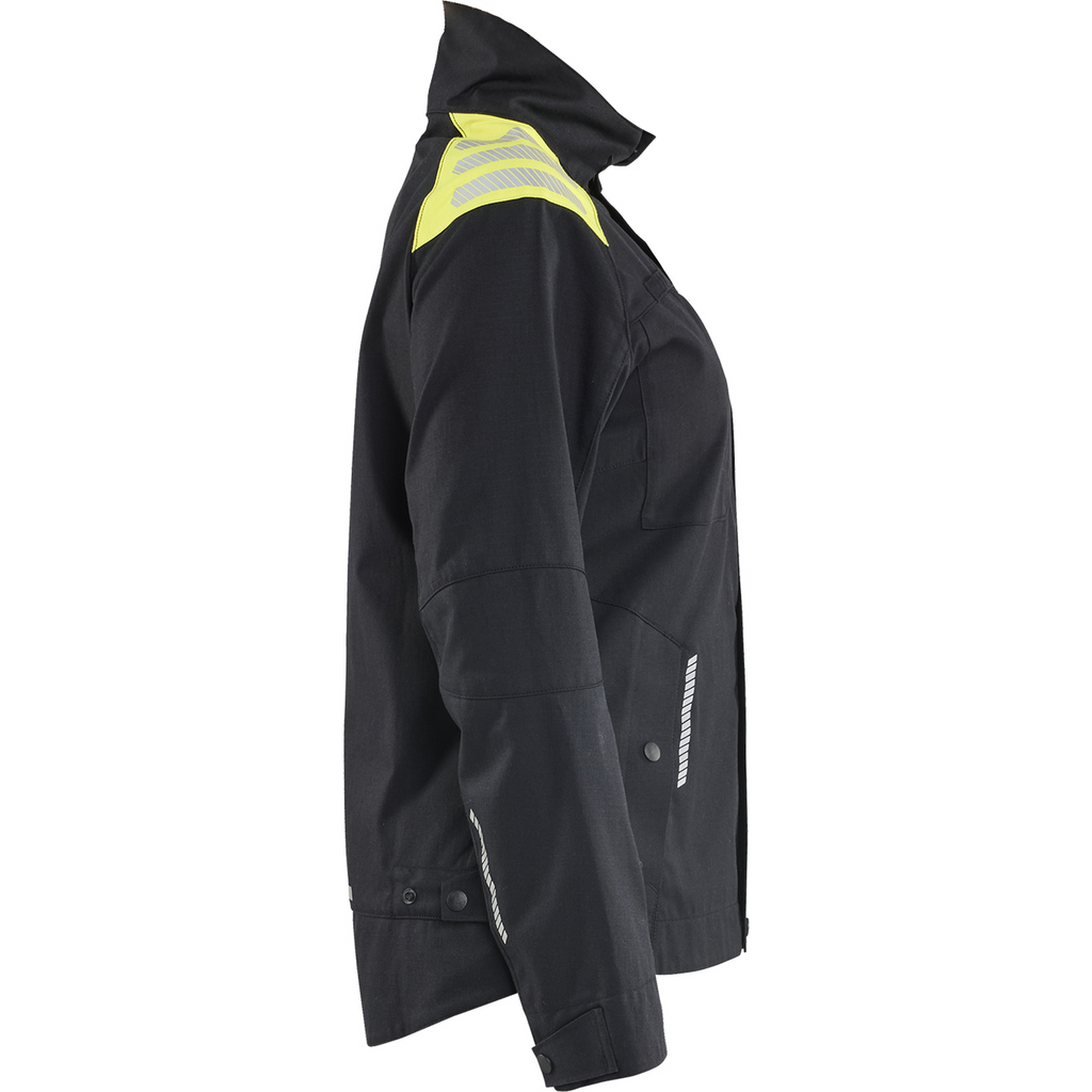 Blaklader Ladies Jacket, Black/Yellow (2)