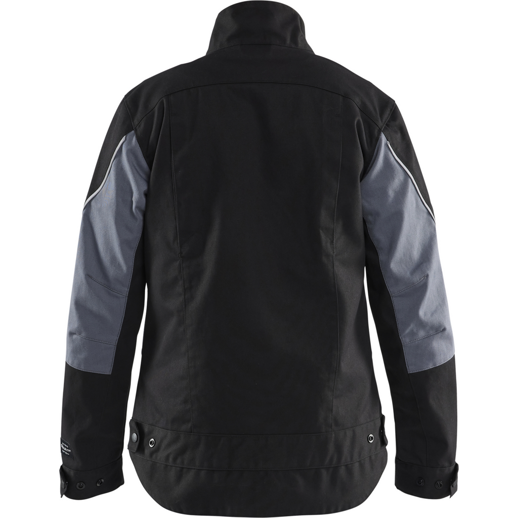 Blaklader Ladies Flame Resistant Jacket, Black/Grey (4)