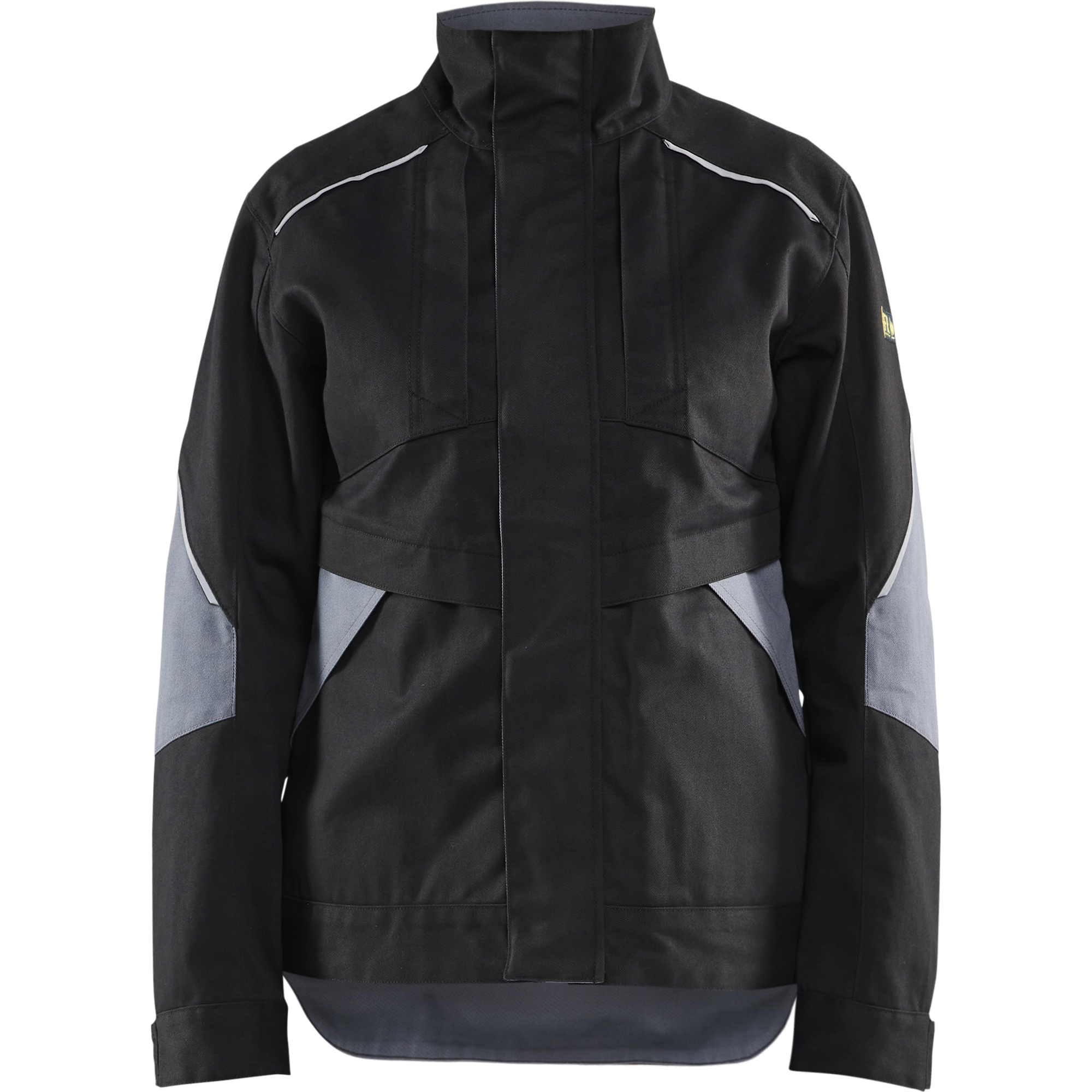 Blaklader Ladies Flame Resistant Jacket, Black/Grey