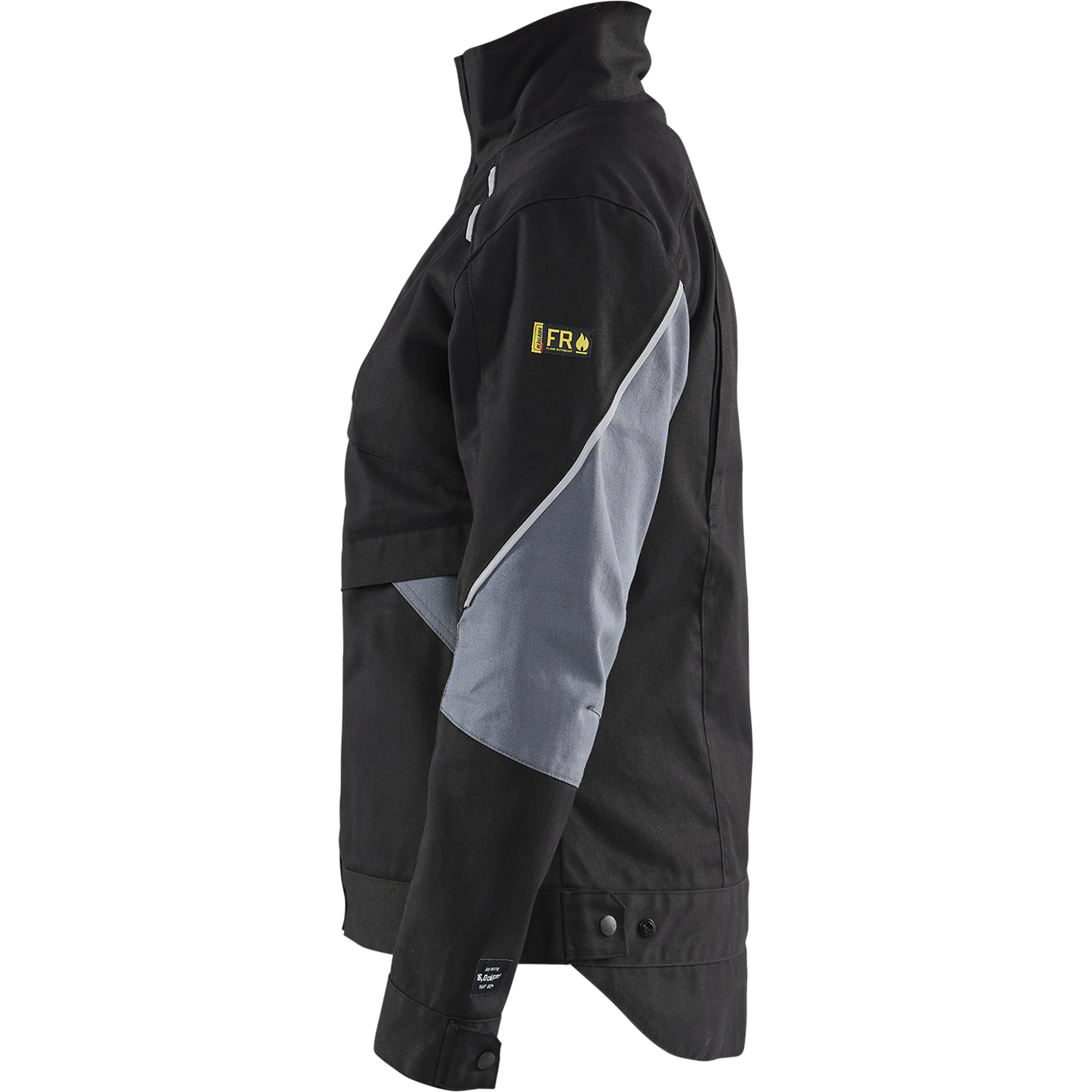 Blaklader Ladies Flame Resistant Jacket, Black/Grey (3)