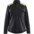 Blaklader Ladies Overshirt, Black/Yellow