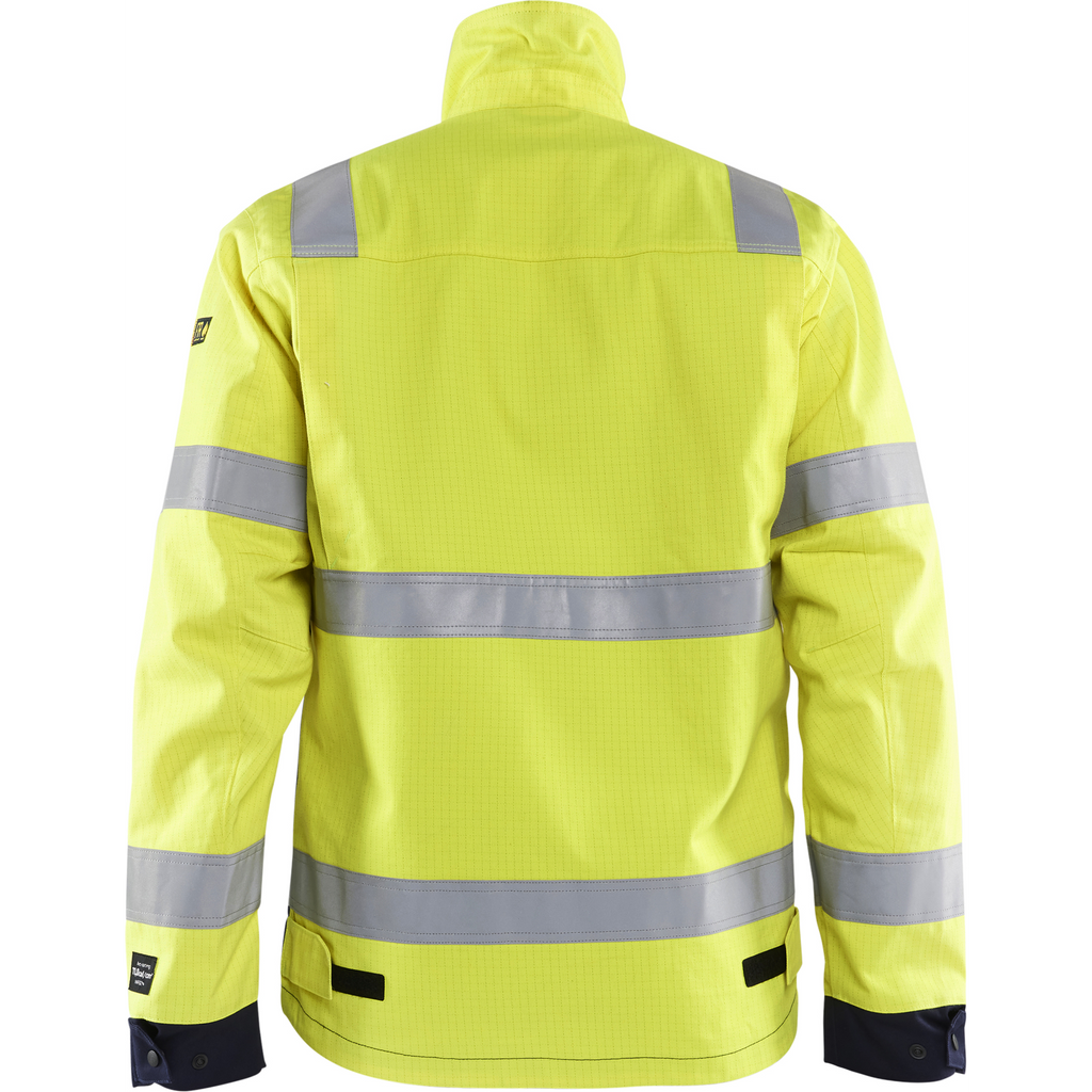 Blaklader Multinorm Jacket, Yellow/Navy Blue (4)