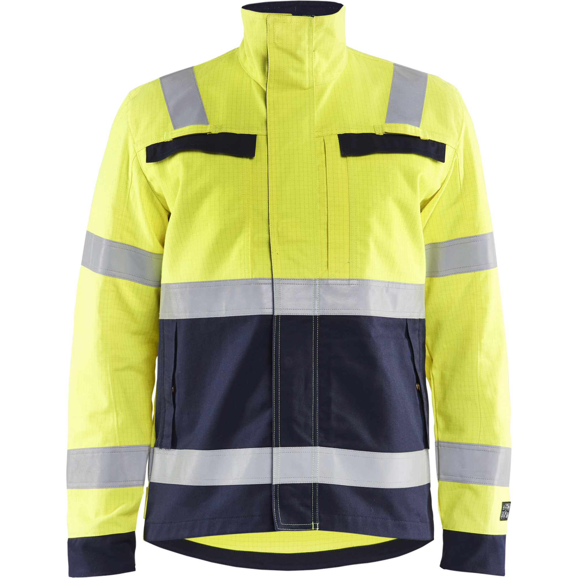 Blaklader Multinorm Jacket, Yellow/Navy Blue