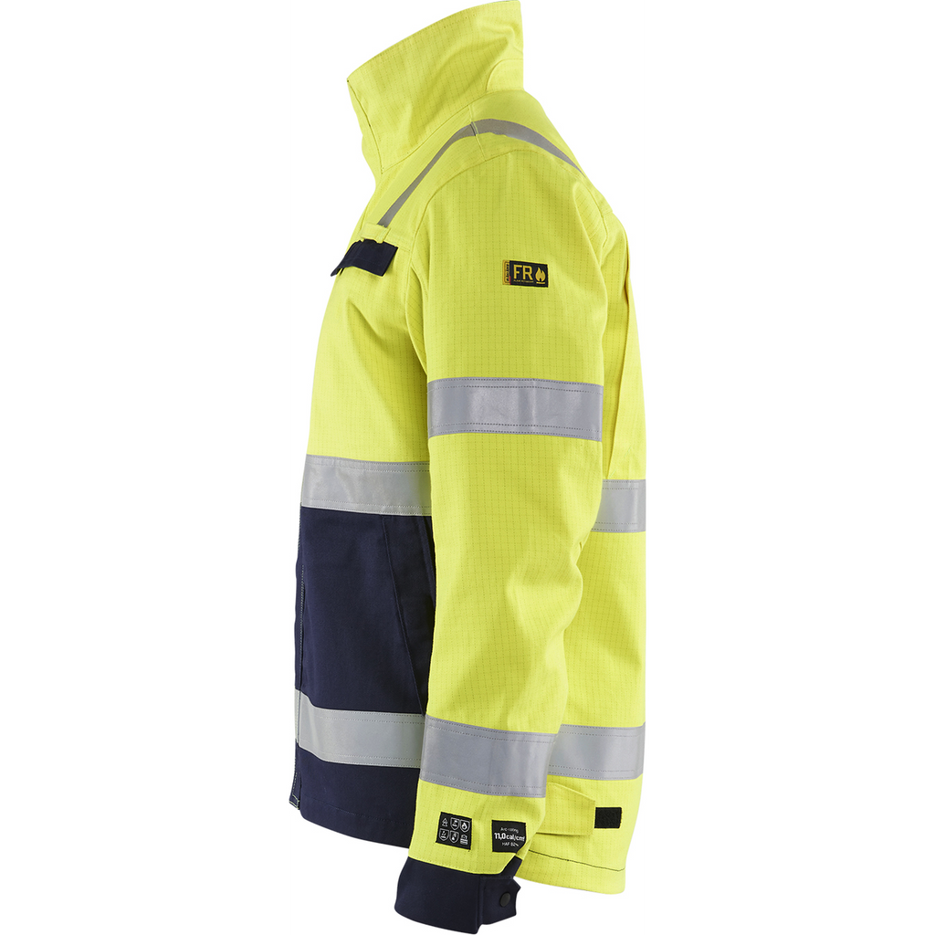 Blaklader Multinorm Jacket, Yellow/Navy Blue (3)