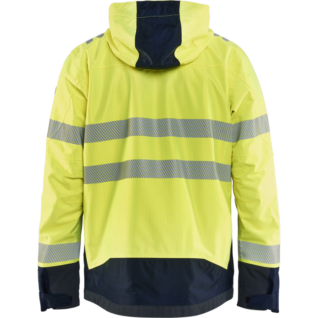 Blaklader Multinorm Shell Jacket, Yellow/Navy Blue (4)