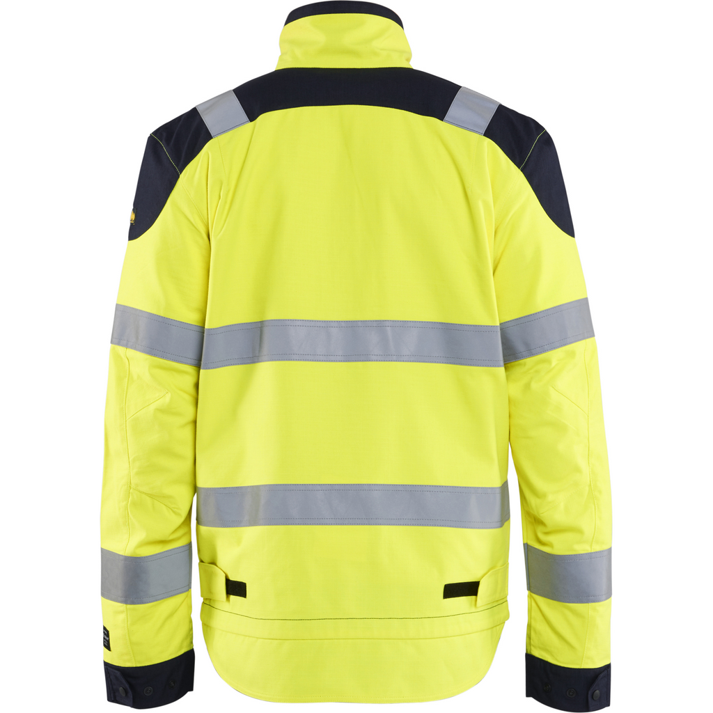 Blaklader Multinorm Jacket, Yellow/Navy Blue (4)