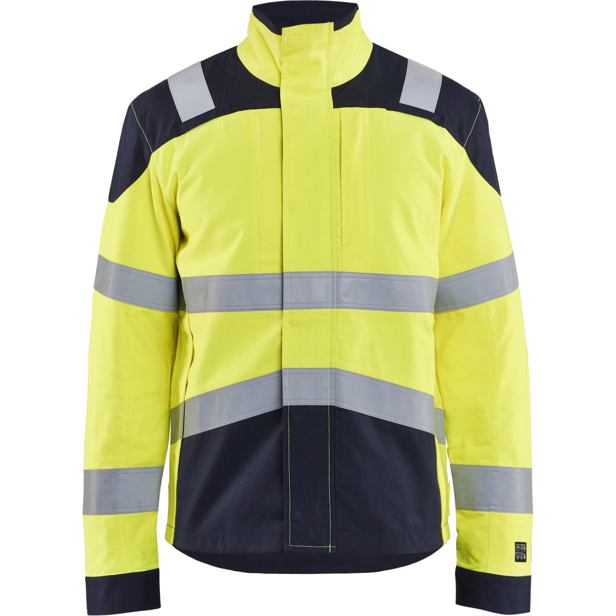 Blaklader Multinorm Jacket, Yellow/Navy Blue