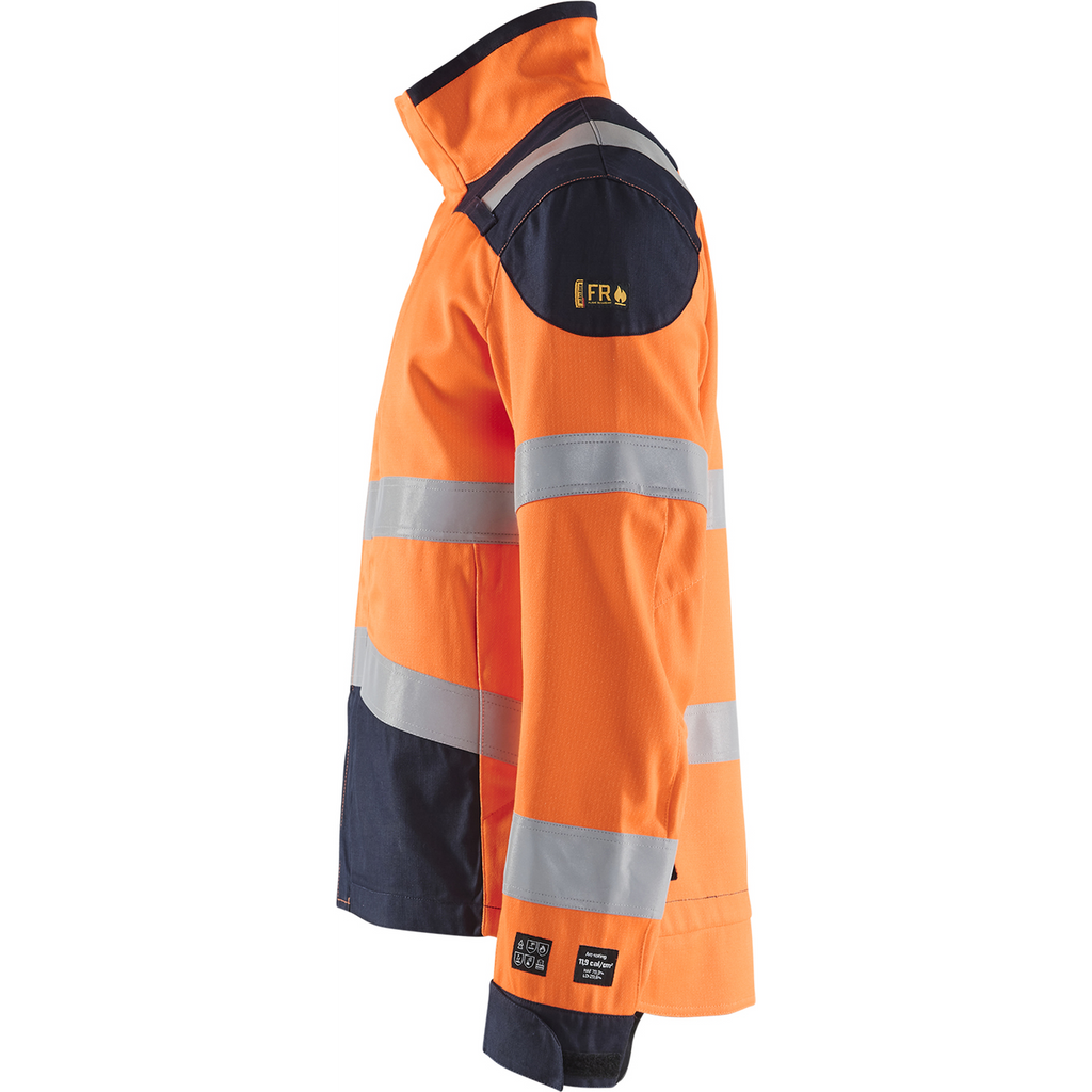 Blaklader Multinorm Jacket, Orange/Navy (3)
