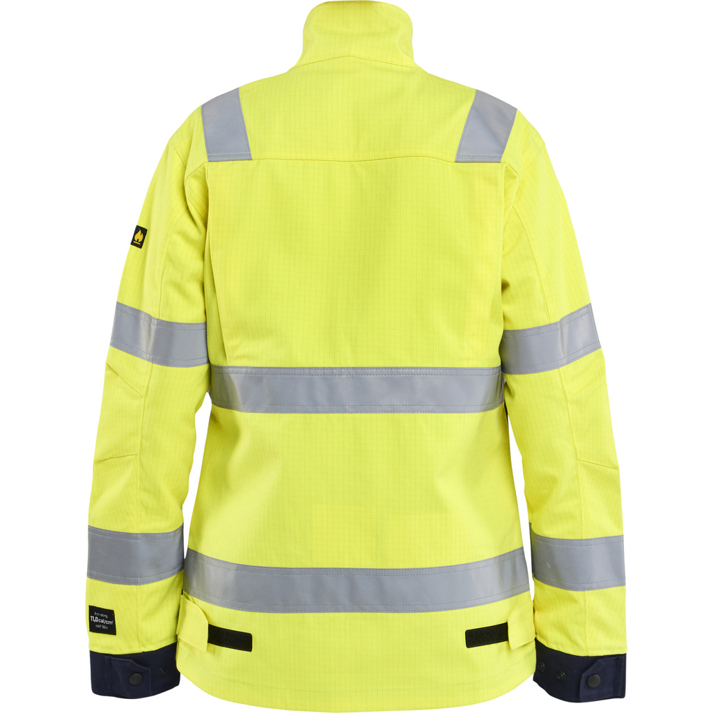 Blaklader Ladies Multi-Norm Jacket, Yellow/Navy Blue (4)