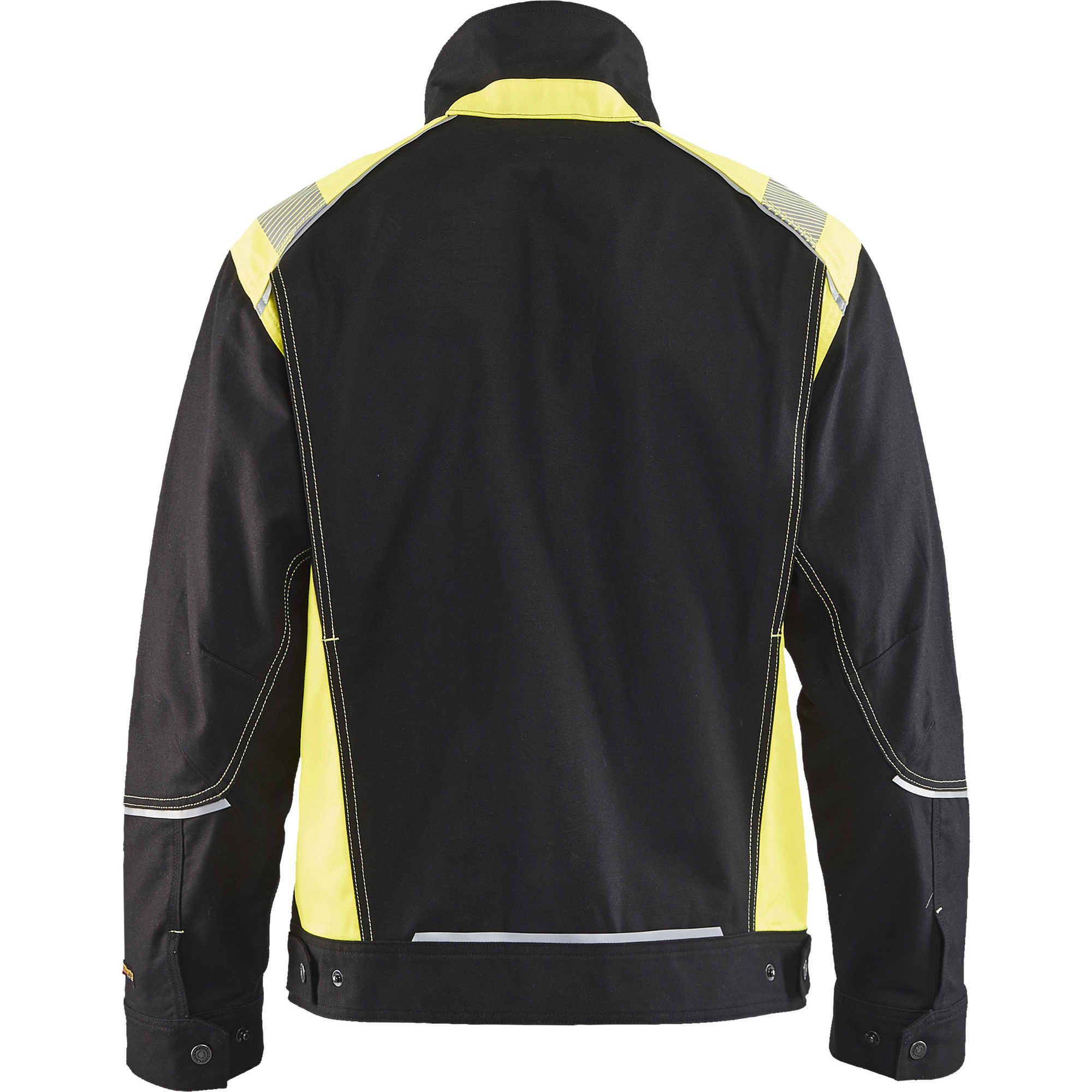 Blaklader Craftsman Jacket, Black/Yellow (4)