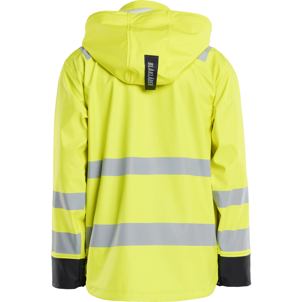 Blaklader Rain Jacket, Yellow/Black (4)