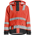 Blaklader Rain Jacket, Red/Black