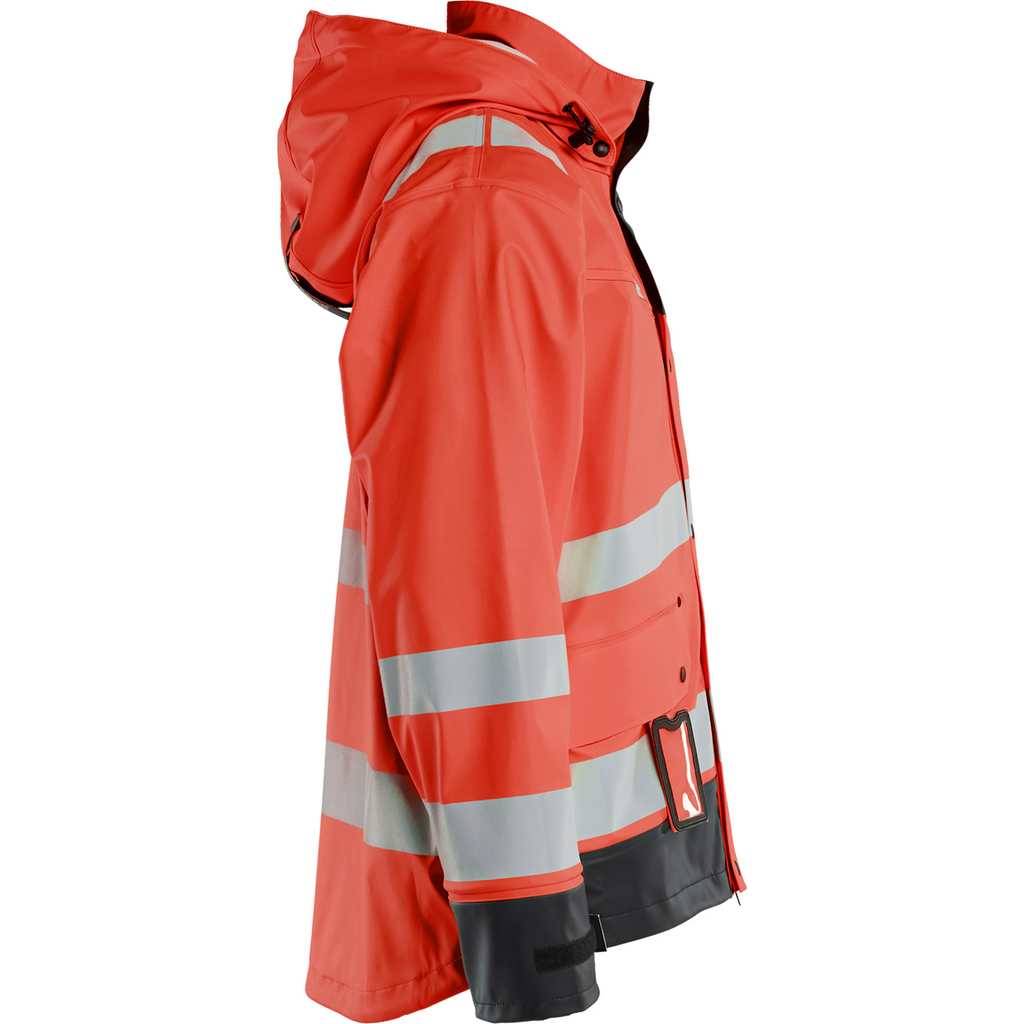 Blaklader Rain Jacket, Red/Black (3)