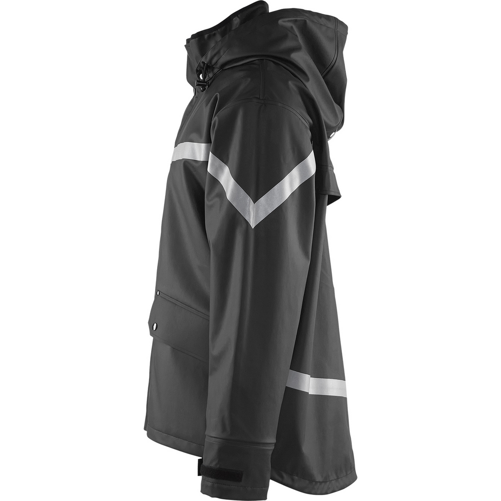 Blaklader Rain Jacket, Black (3)