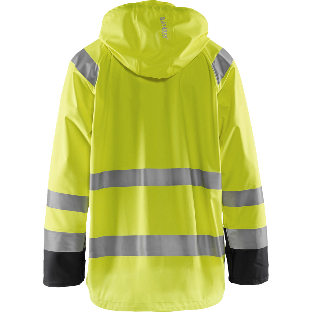 Blaklader High Vis Rain Jacket, Yellow/Black (4)