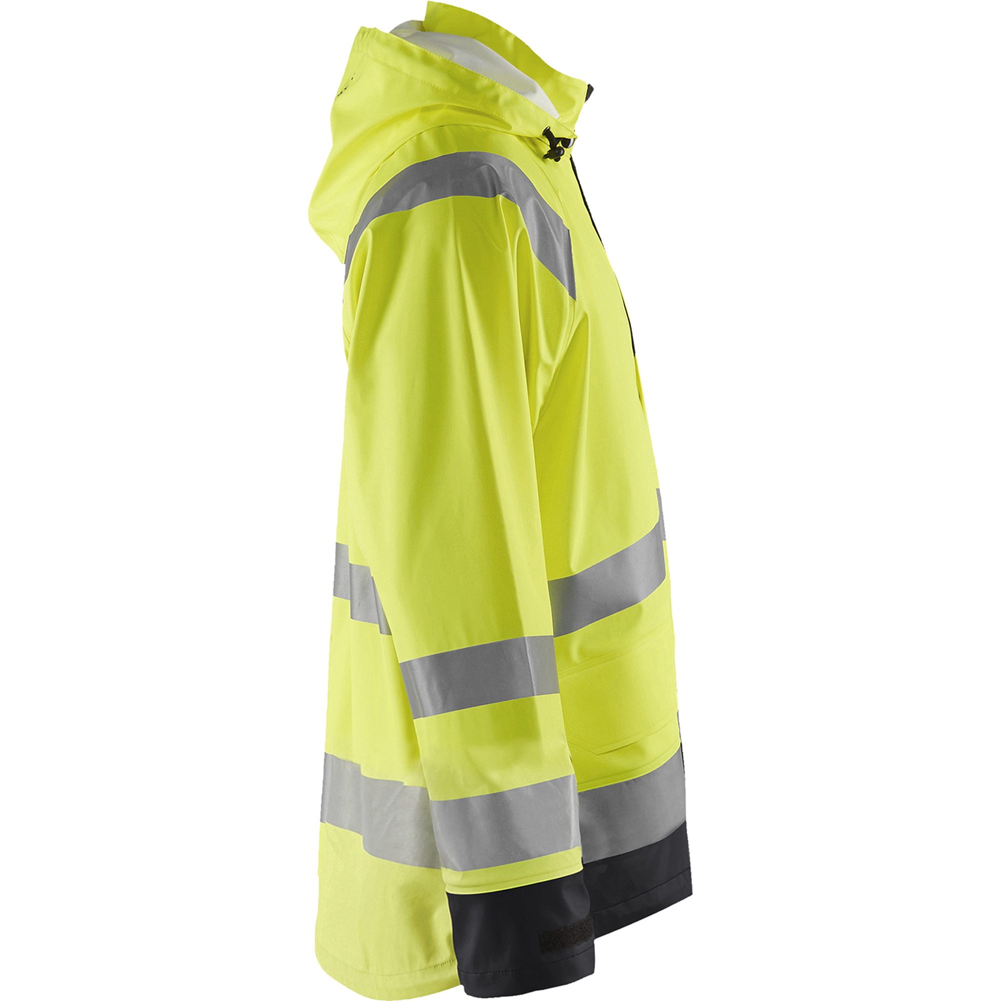 Blaklader High Vis Rain Jacket, Yellow/Black (2)