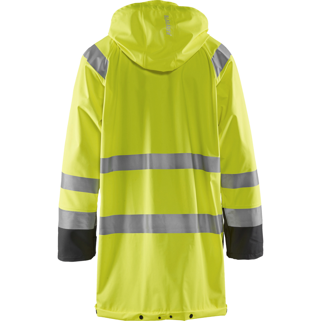 Blaklader High Vis Rain Jacket, Yellow/Black (4)