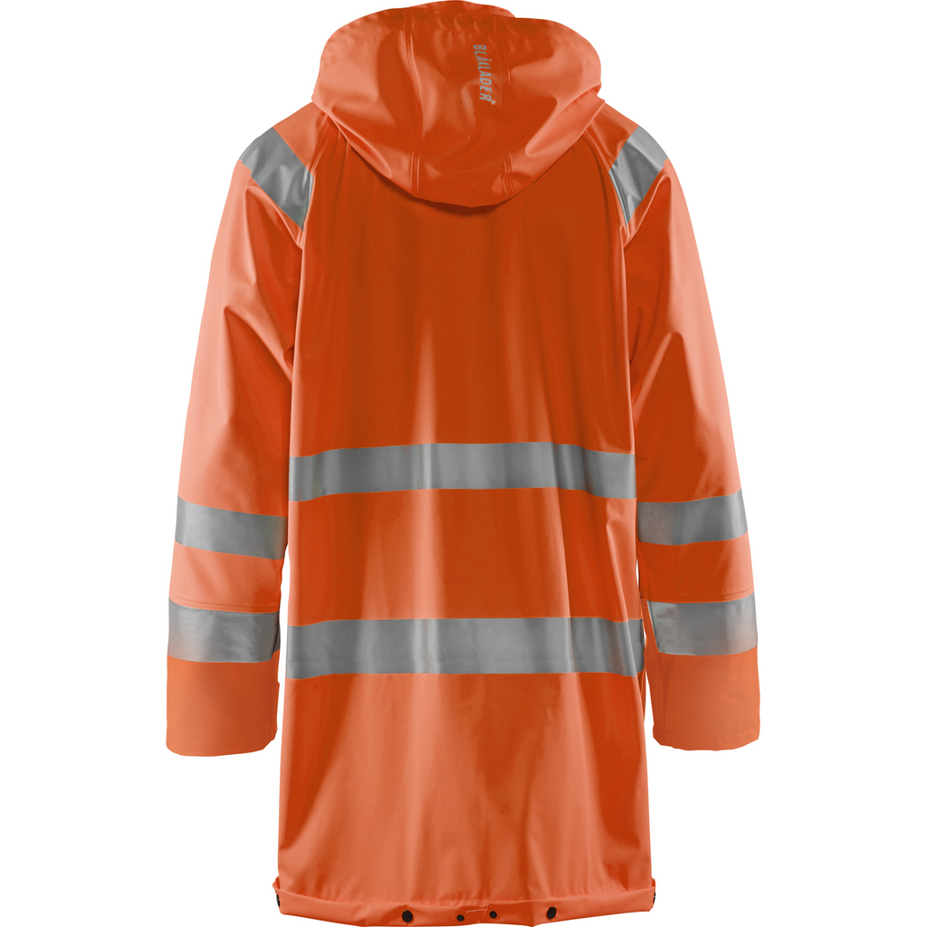 Blaklader High Vis Rain Jacket, Orange (4)