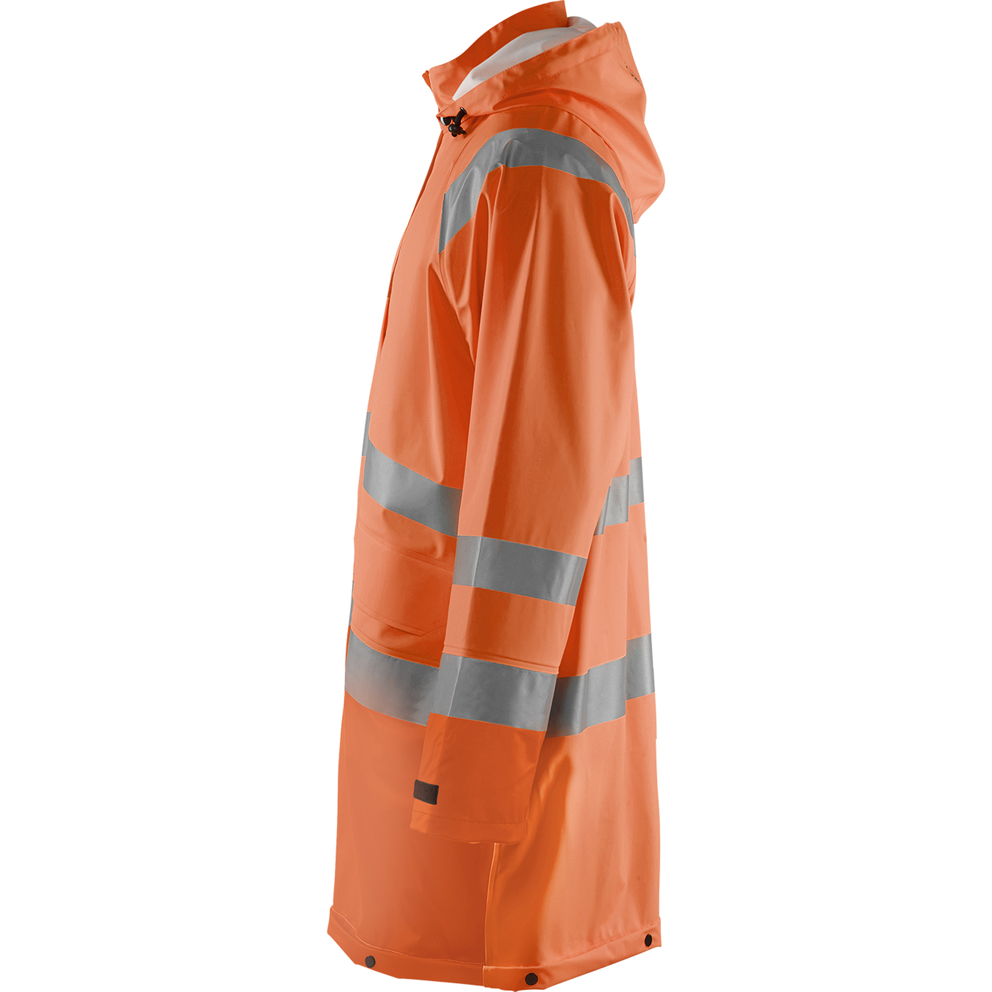 Blaklader High Vis Rain Jacket, Orange (3)