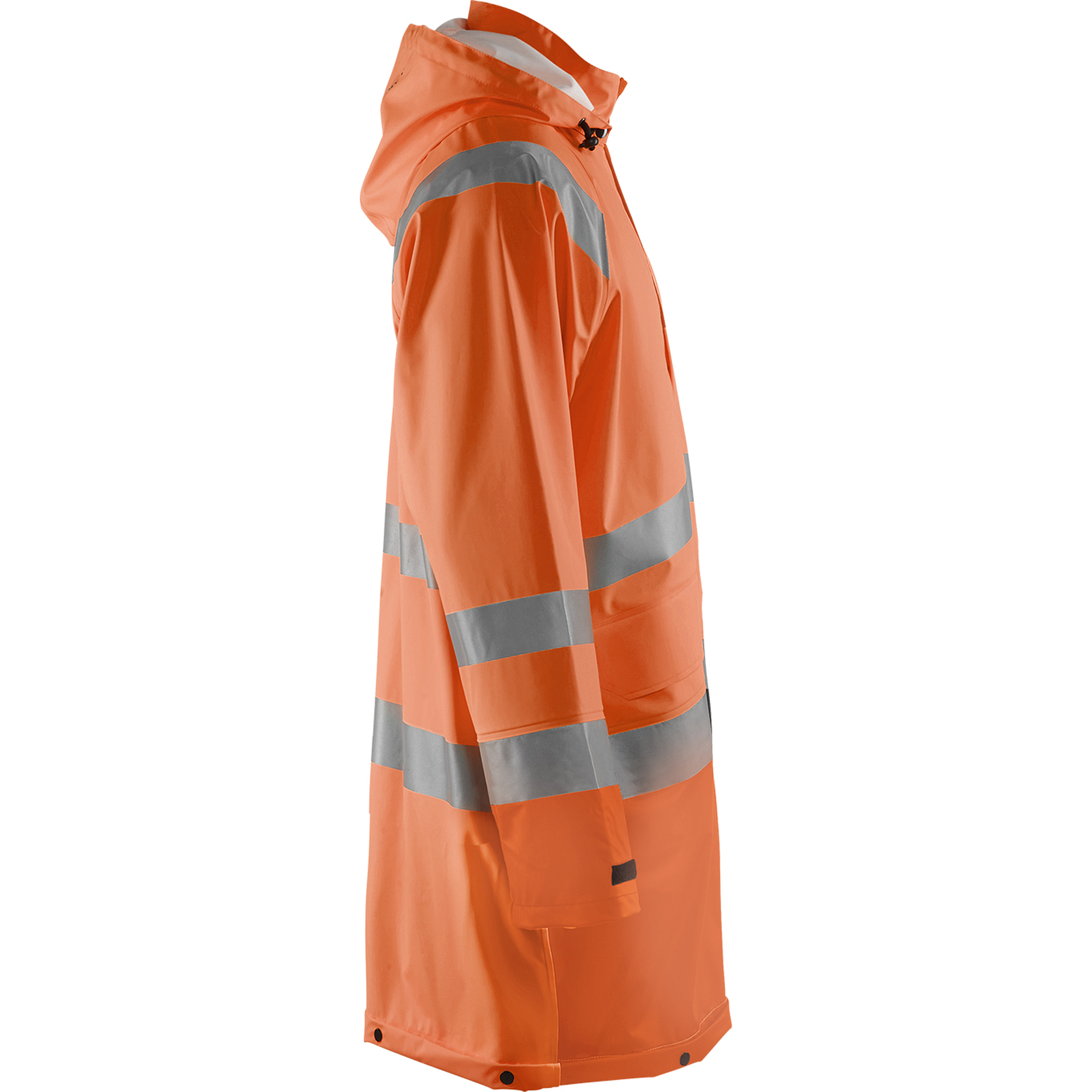 Blaklader High Vis Rain Jacket, Orange (2)