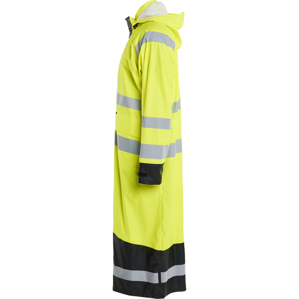 Blaklader High Vis Raincoat, Yellow/Black (3)