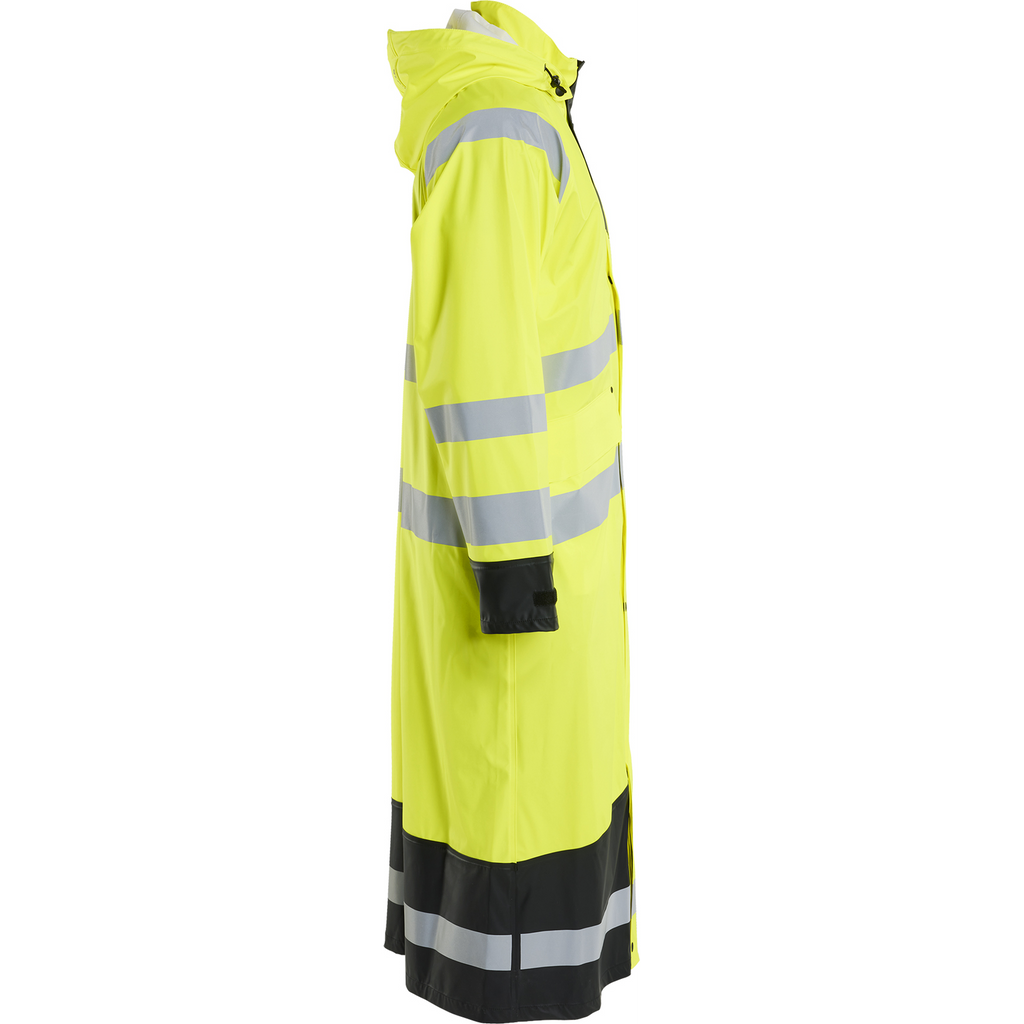 Blaklader High Vis Raincoat, Yellow/Black (2)