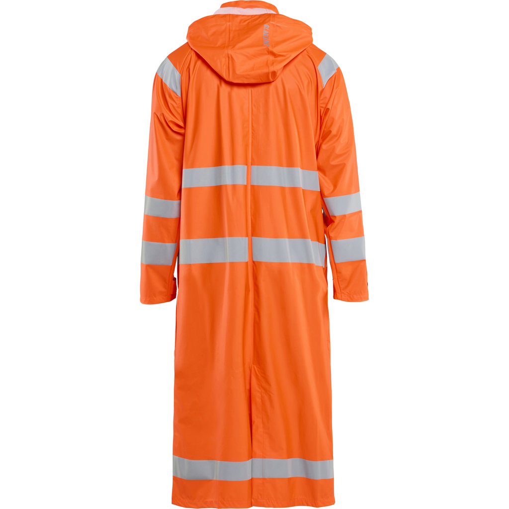 Blaklader High Vis Raincoat, Orange (4)