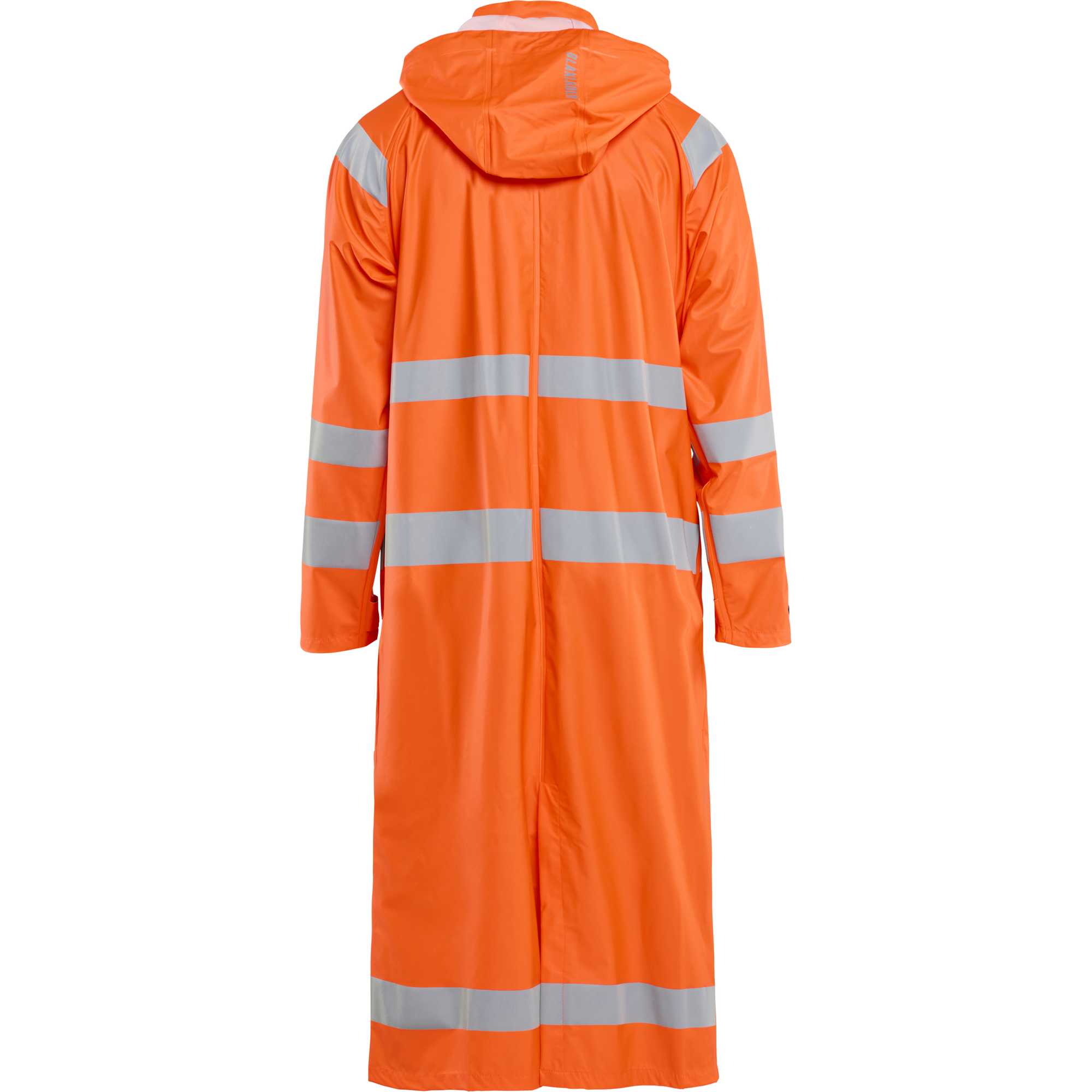 Blaklader High Vis Raincoat, Orange (4)