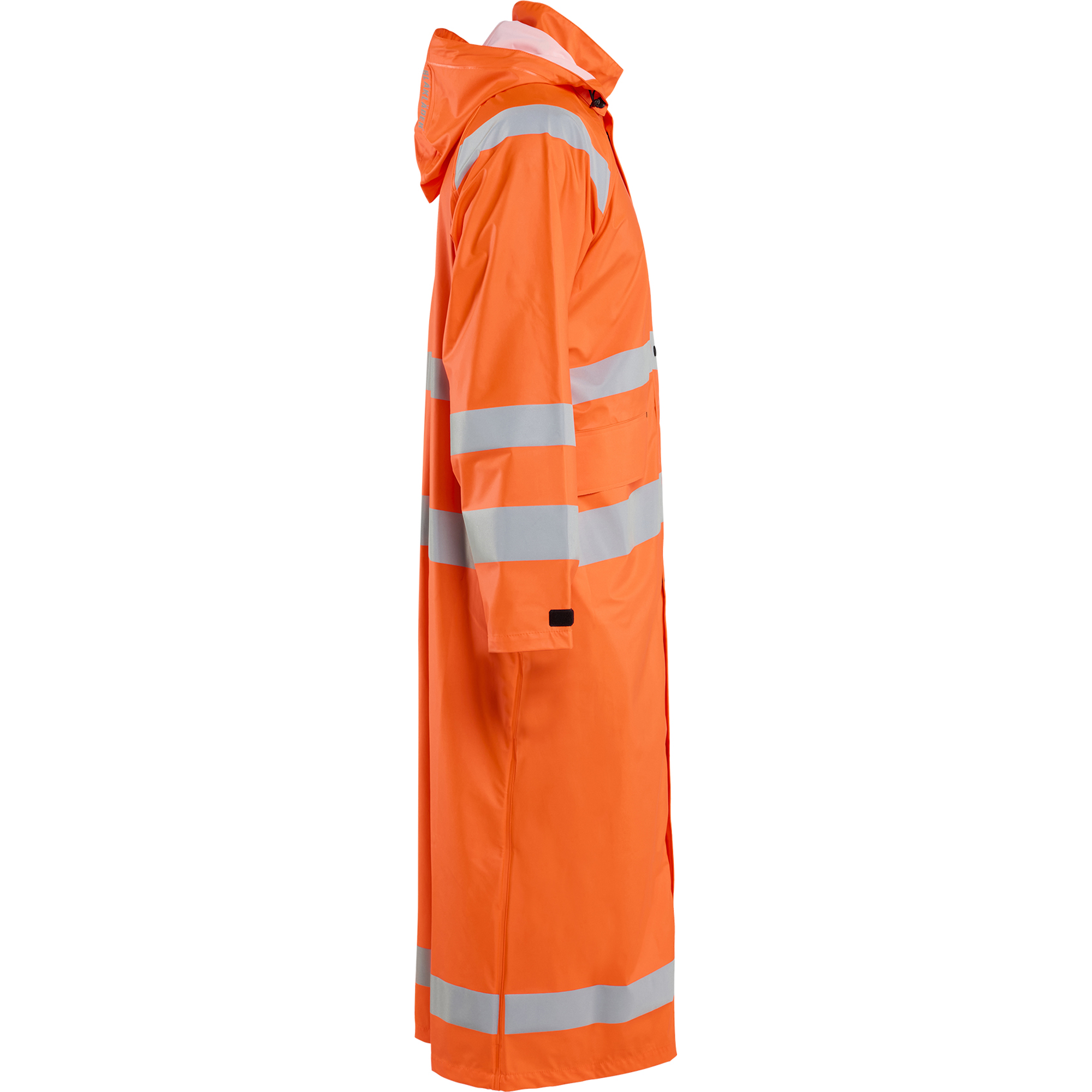 Blaklader High Vis Raincoat, Orange (2)