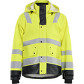 Blaklader High Vis Rain Jacket, Yellow/Black