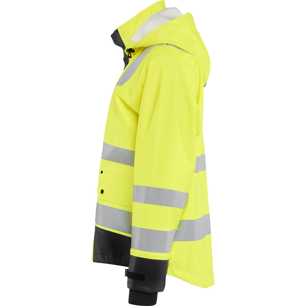 Blaklader High Vis Rain Jacket, Yellow/Black (3)