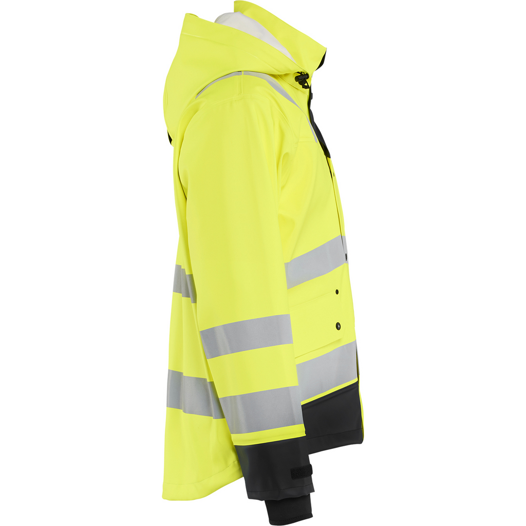 Blaklader High Vis Rain Jacket, Yellow/Black (2)