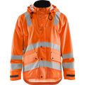 Blaklader High Vis Rain Jacket, Orange